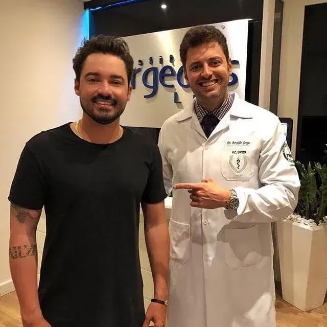 Fernando e Sorocaba no Instituto Gorgeous Life